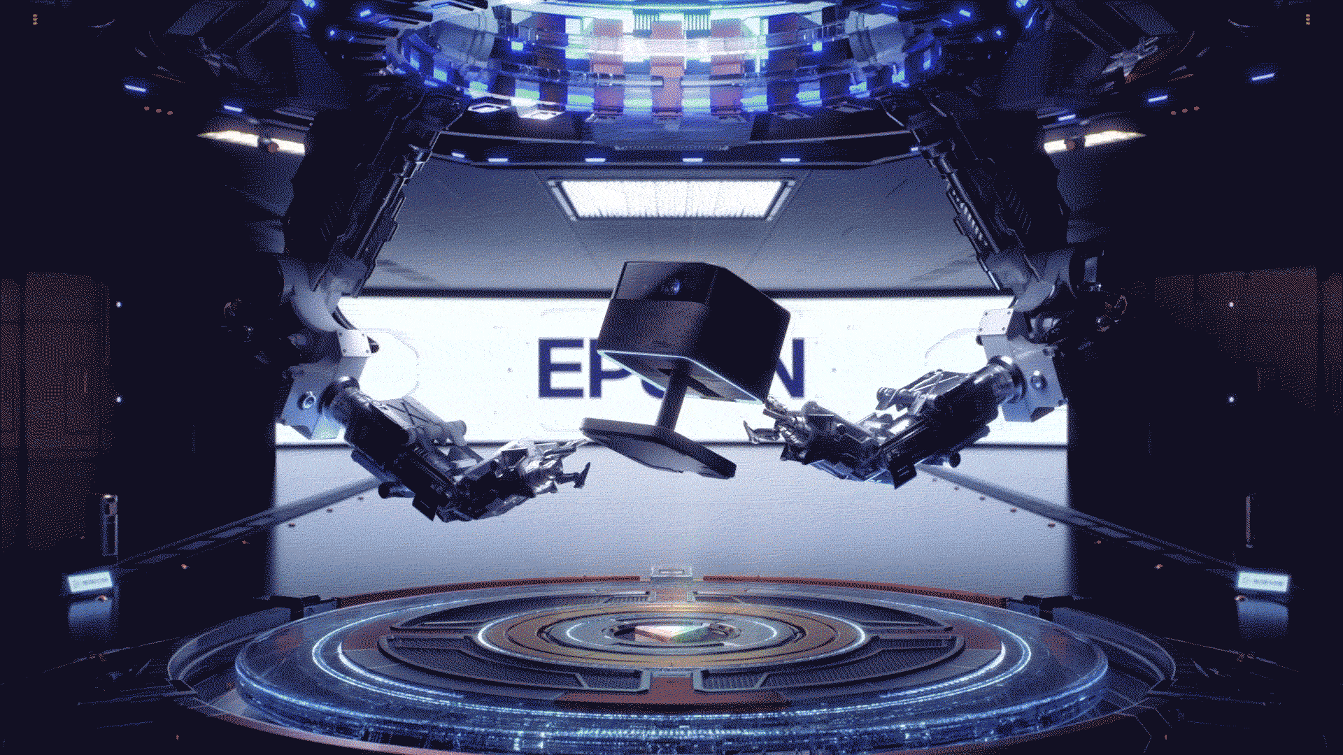 EPSON X MARVEL 联名投影视觉