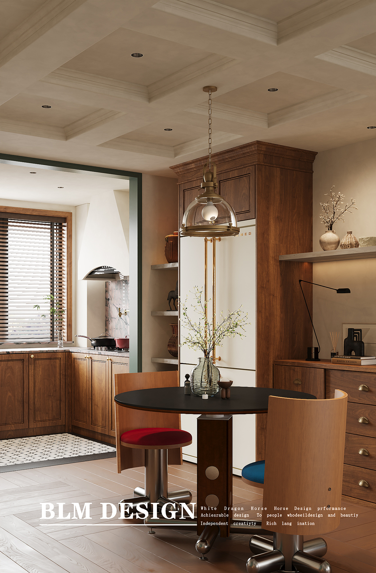 复古风-白龙马效果图