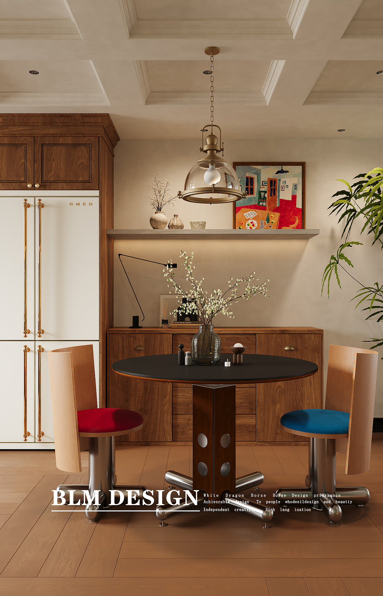 复古风-白龙马效果图