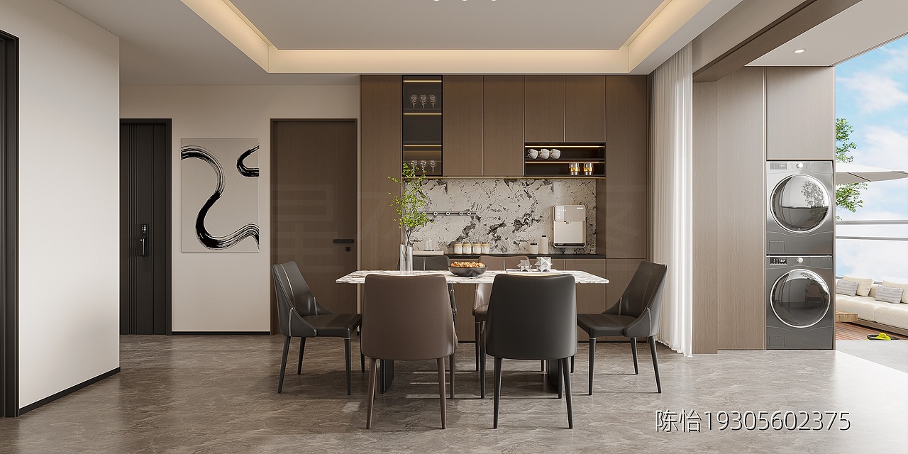 意式轻奢风住宅设计