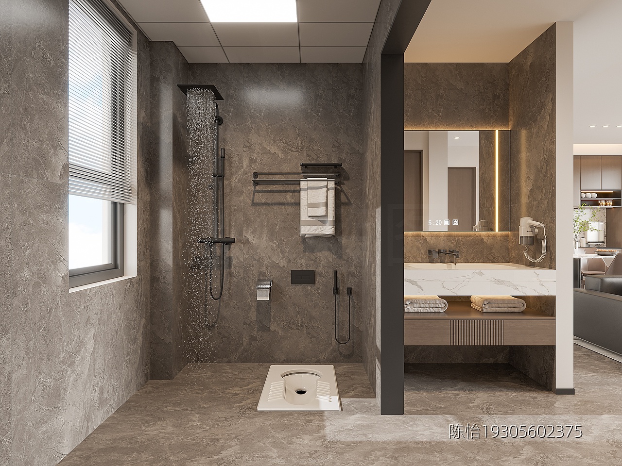 意式轻奢风住宅设计