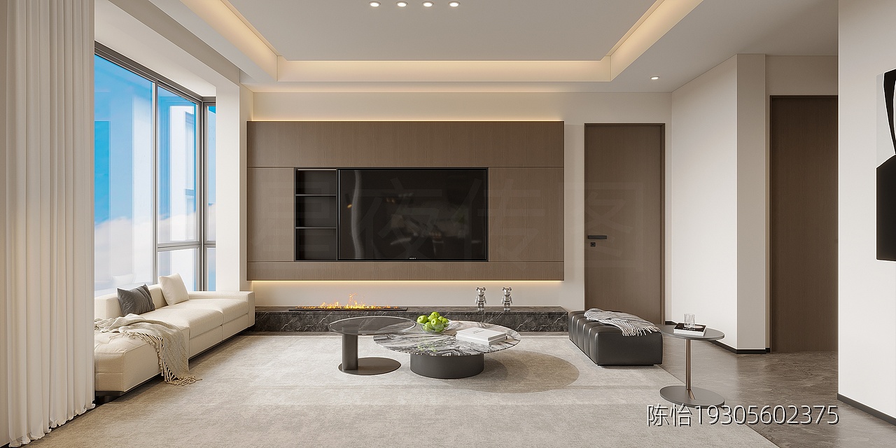 意式轻奢风住宅设计