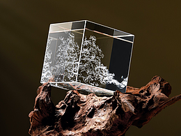 投影水晶 | 礼品摄影