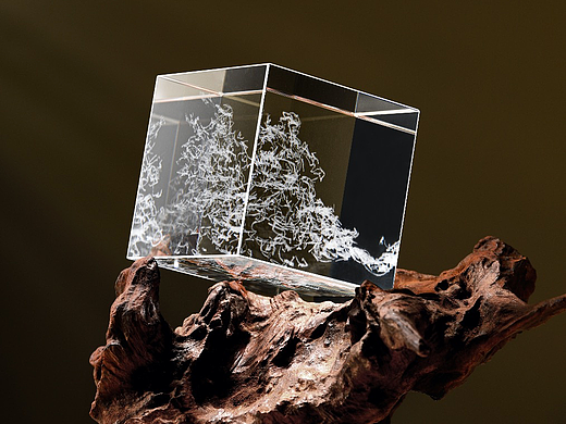 投影水晶 | 礼品摄影