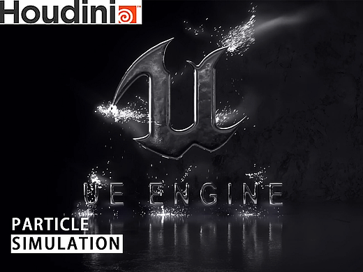 Houdini粒子破碎模拟——UE ENGINE