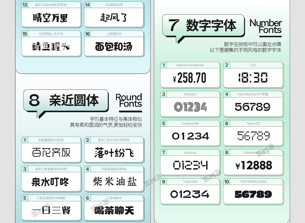 我的电脑里没有一个烂字体，2025新版！（图ZMTUyMzIzMzY=） - 教程 - 站酷设计师ZMD卓沐设计原创素材 - 站酷ZCOOL