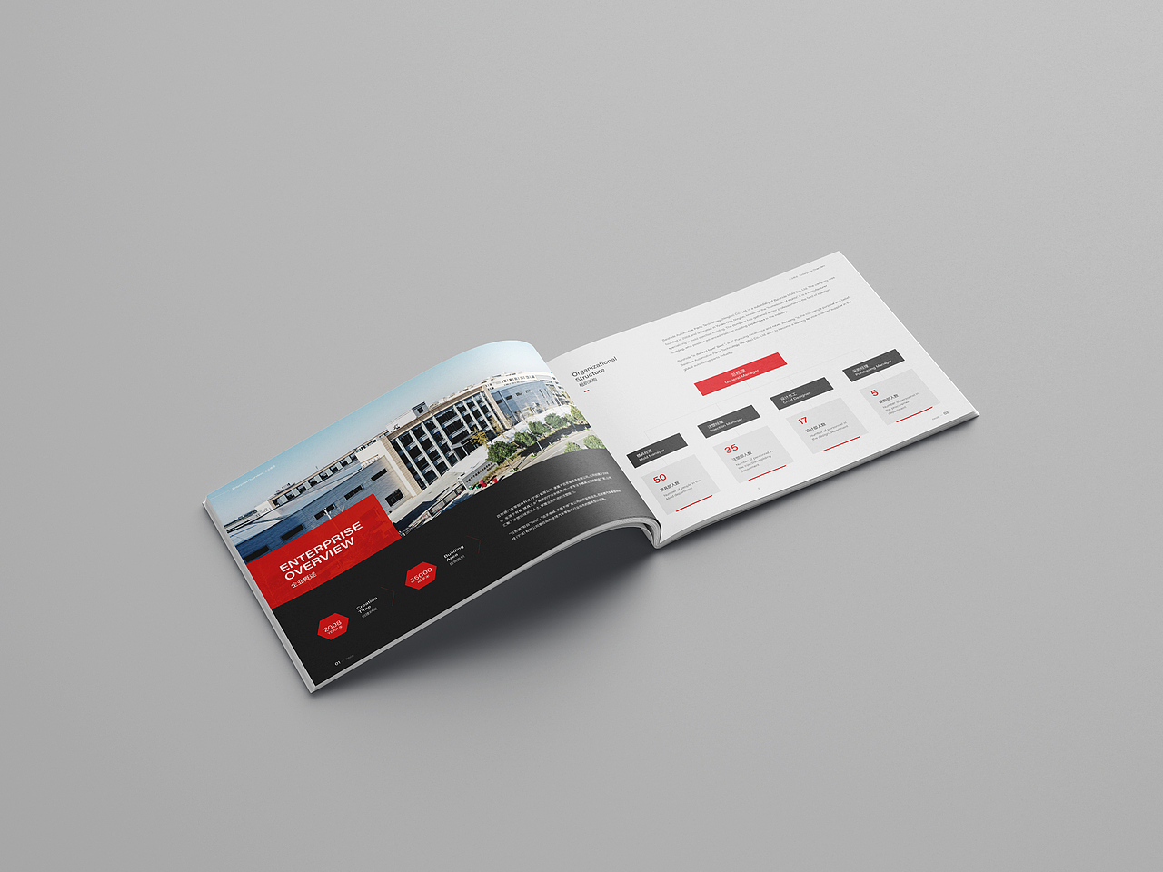 汽车零部件工厂品牌画册