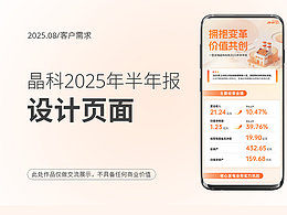 晶科2025半年报长图设计