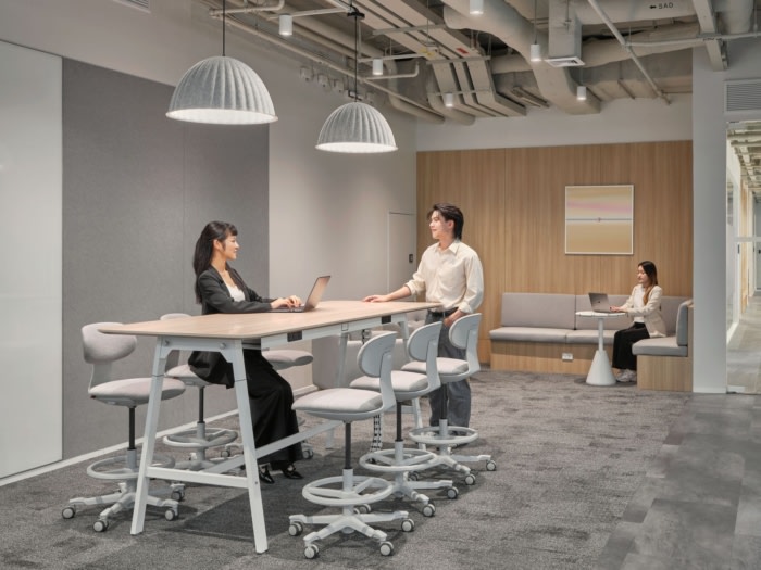 办公楼装修：亲自然元素与朴拙色调 构建以人为本的静谧办公氛围（图ZMTUyMzI0MjQ=） - 资讯 - 站酷设计师凯悦办公装修原创素材 - 站酷ZCOOL