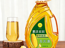 食用油标签设计