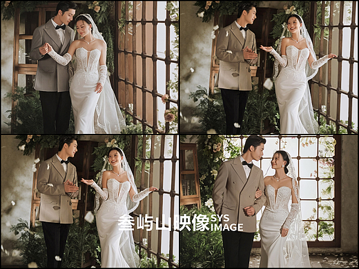 “月光写给新娘的告别信”法式复古婚纱照