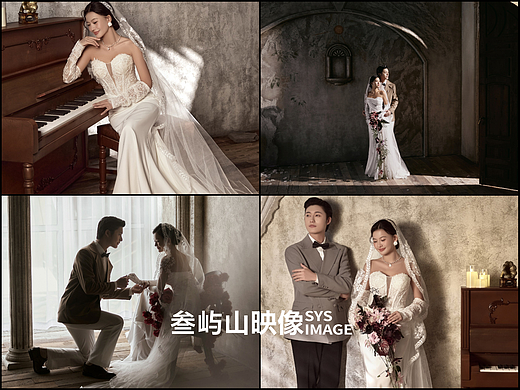 婚礼前拍的超美的婚纱照～电影感法式轻复古
