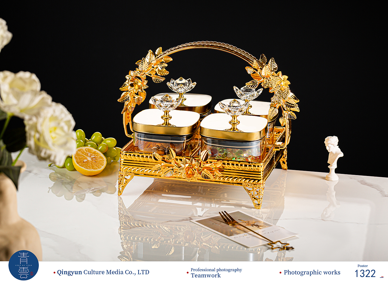 金属储物罐|电商摄影|产品摄影