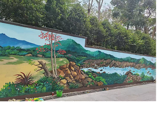 美丽乡村壁画案例