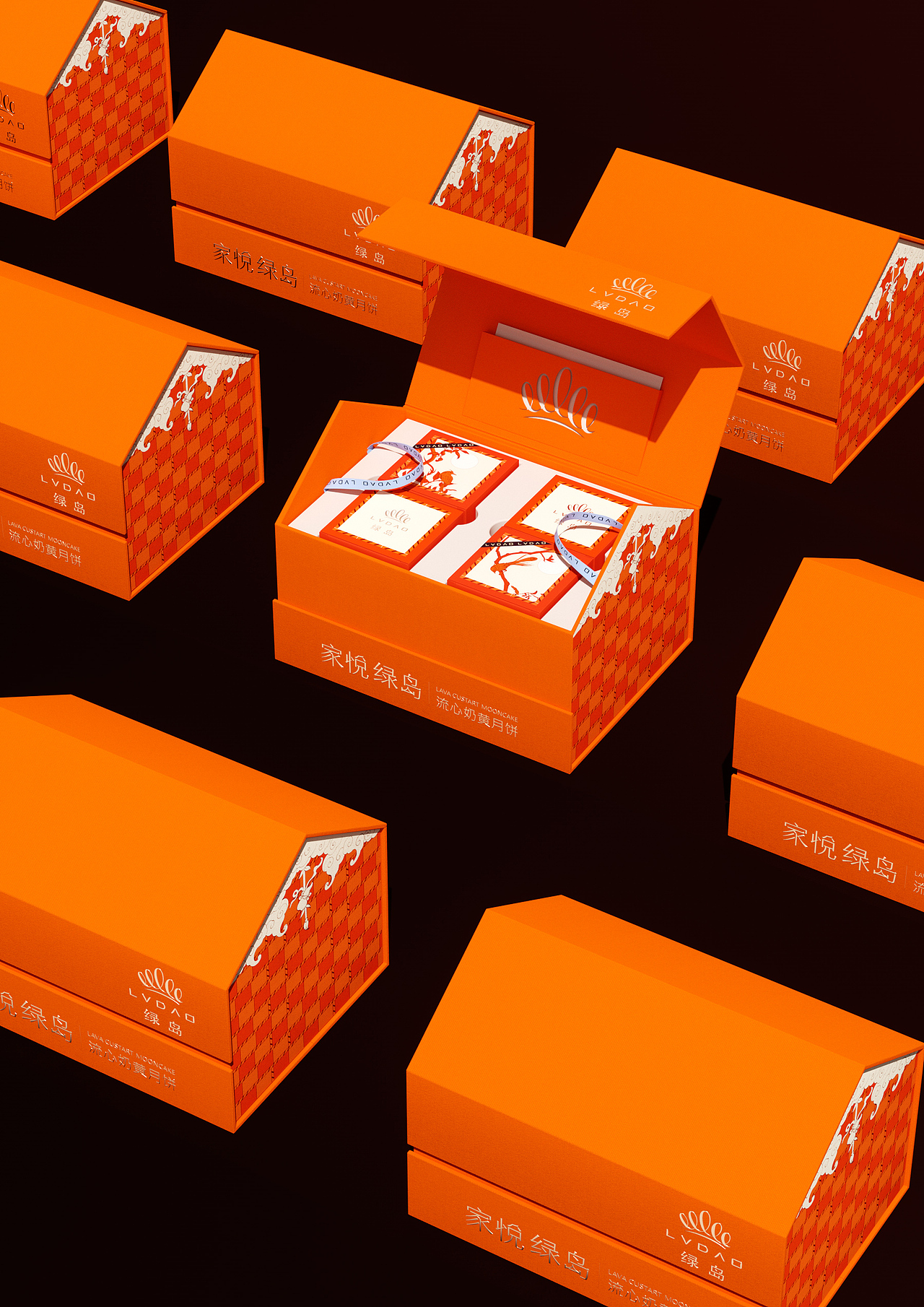 造物起异 x 绿岛集团|中秋节日 礼盒设计 包装设计