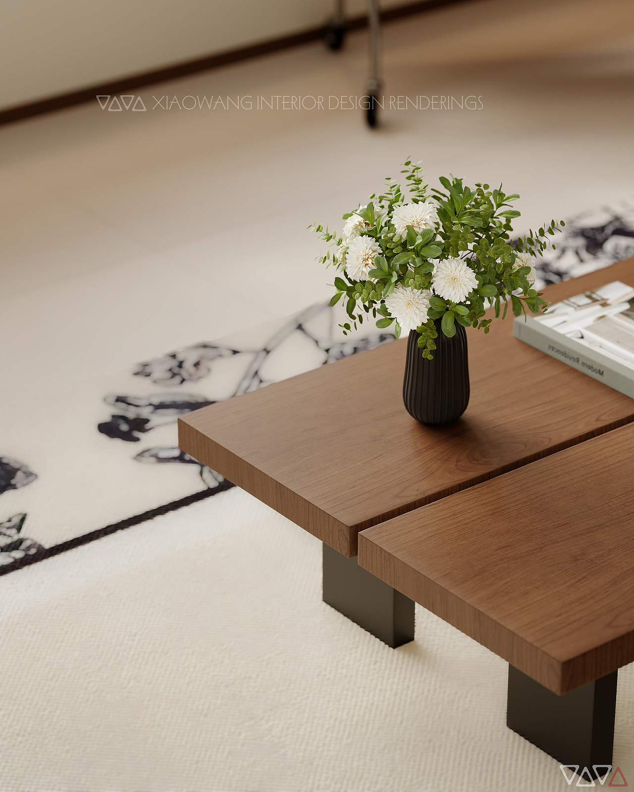 中古风 客餐厅效果图（图ZMzk2OTQ5NDA4） - 家装设计 - 站酷设计师地平线室内效果图原创素材 - 站酷ZCOOL