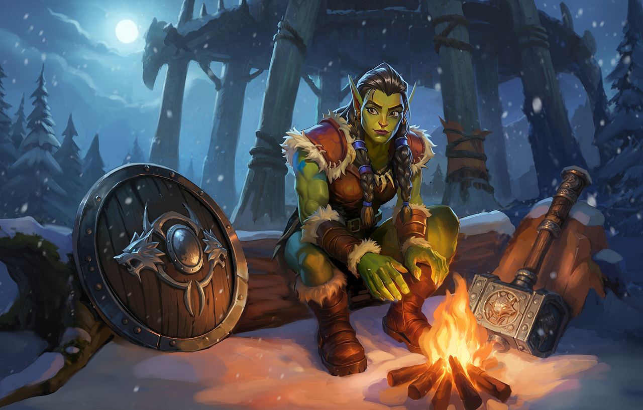 冰原之火 —— 女兽人萨满