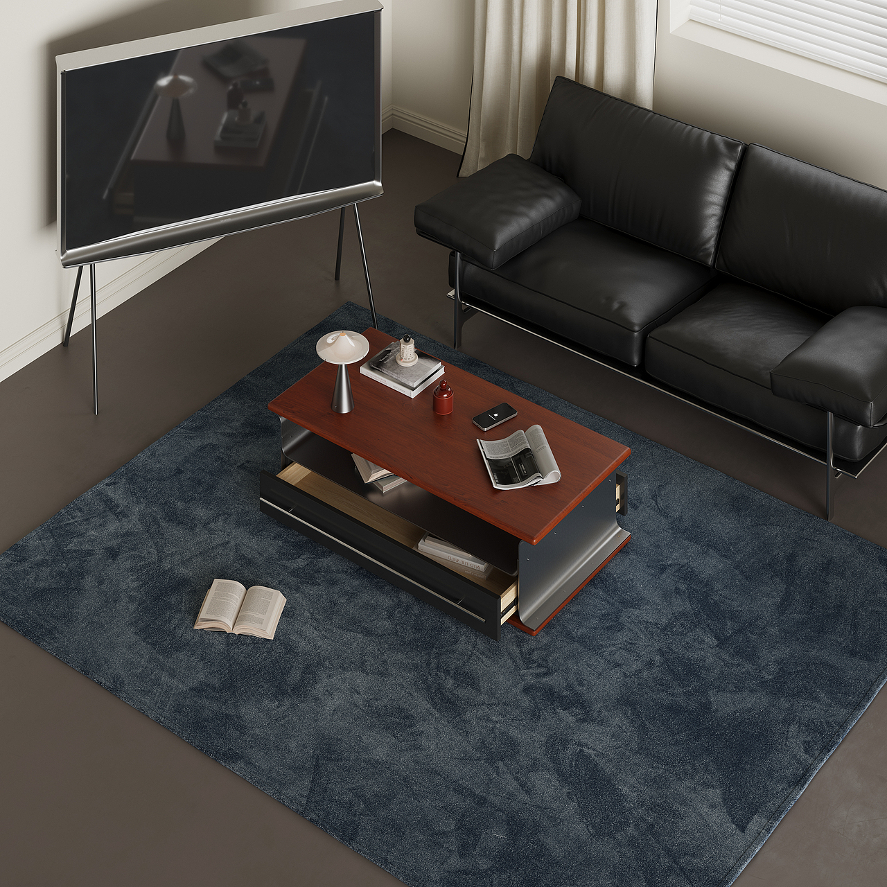 极简意式金属茶几（图ZMzk2OTUxMTY4） - 生活用品 - 站酷设计师谷及家居原创素材 - 站酷ZCOOL