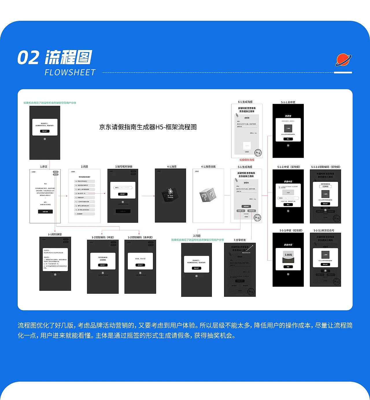 蓝橙视觉-双十一活动图设计