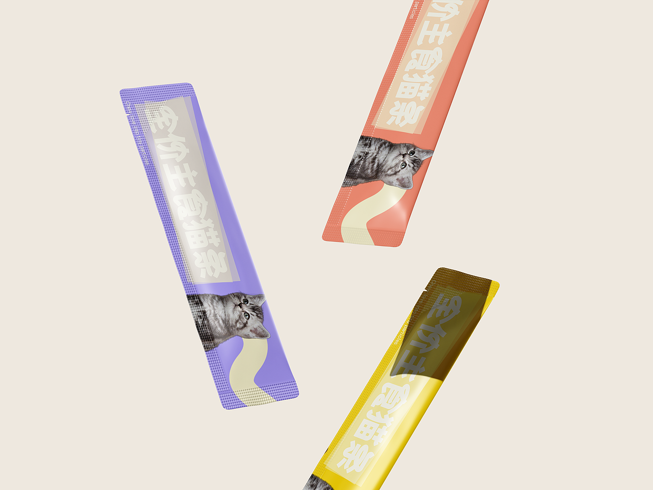 爪爪猫粮品牌形象设计