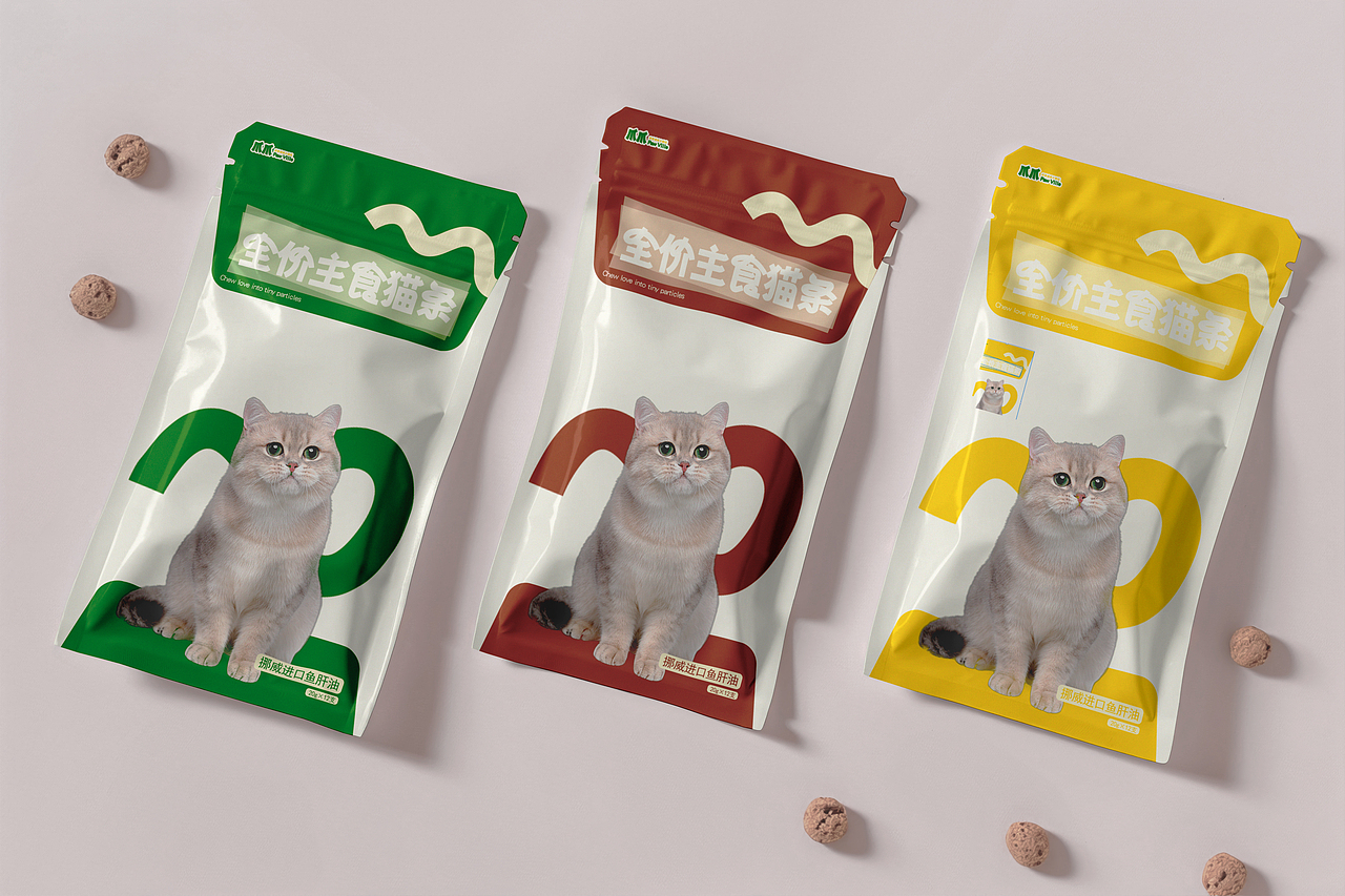 爪爪猫粮品牌形象设计