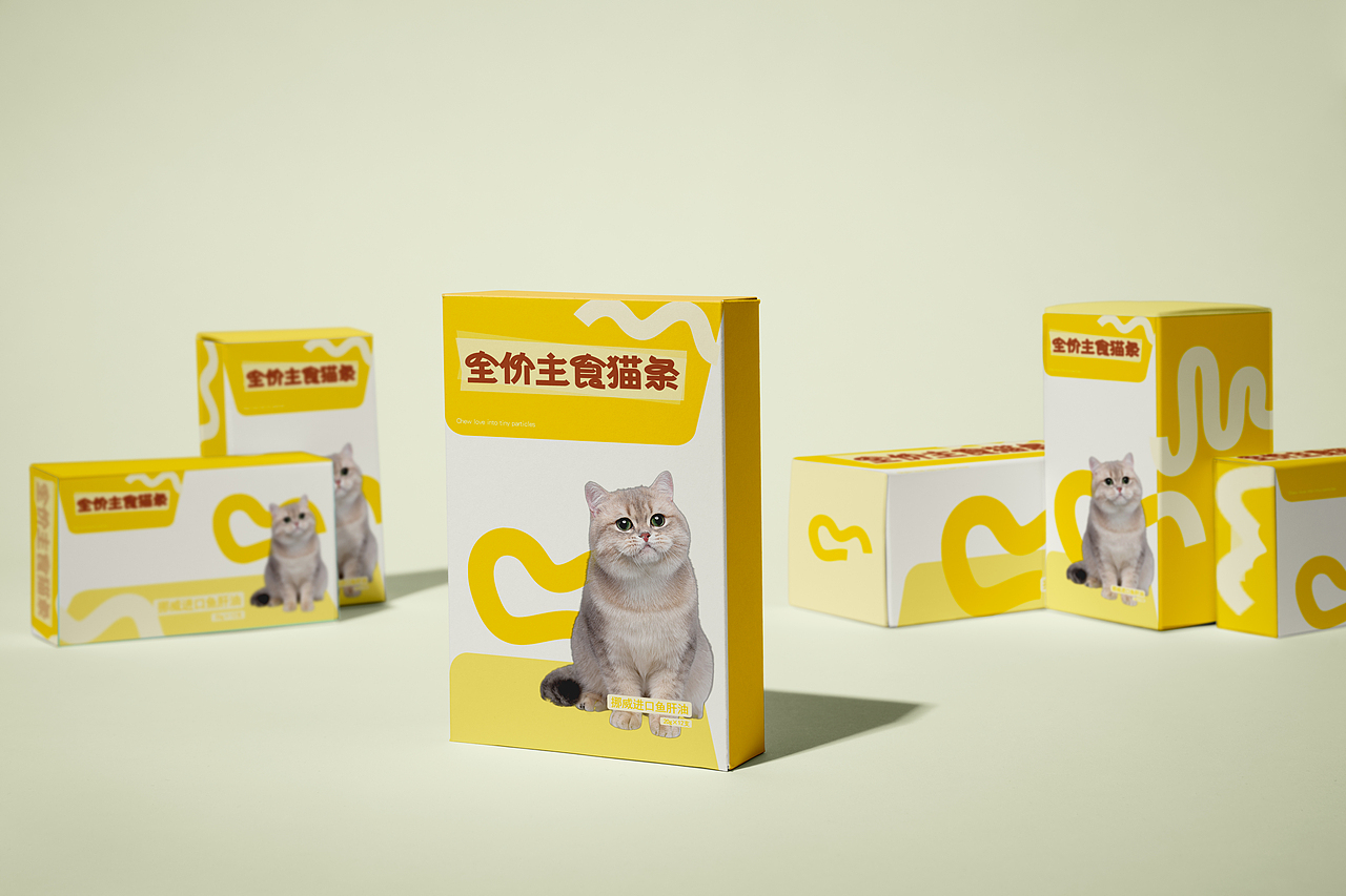 爪爪猫粮品牌形象设计
