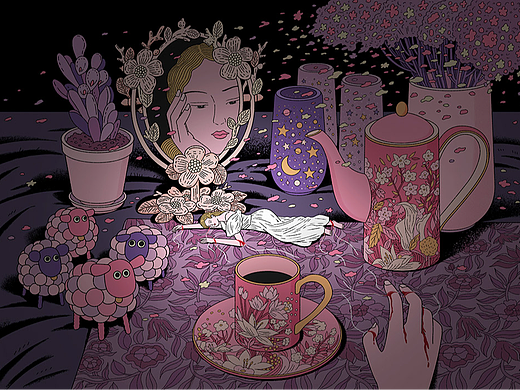 《何为困局》系列插画