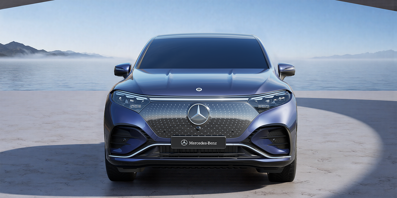 UE汽车渲染练习作品 Mercedes EQS_SUV