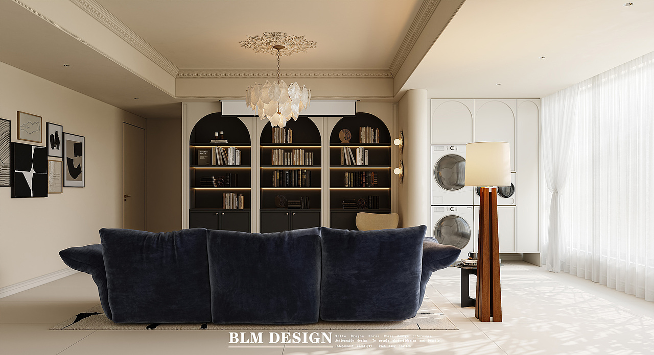 法式家装效果图案例