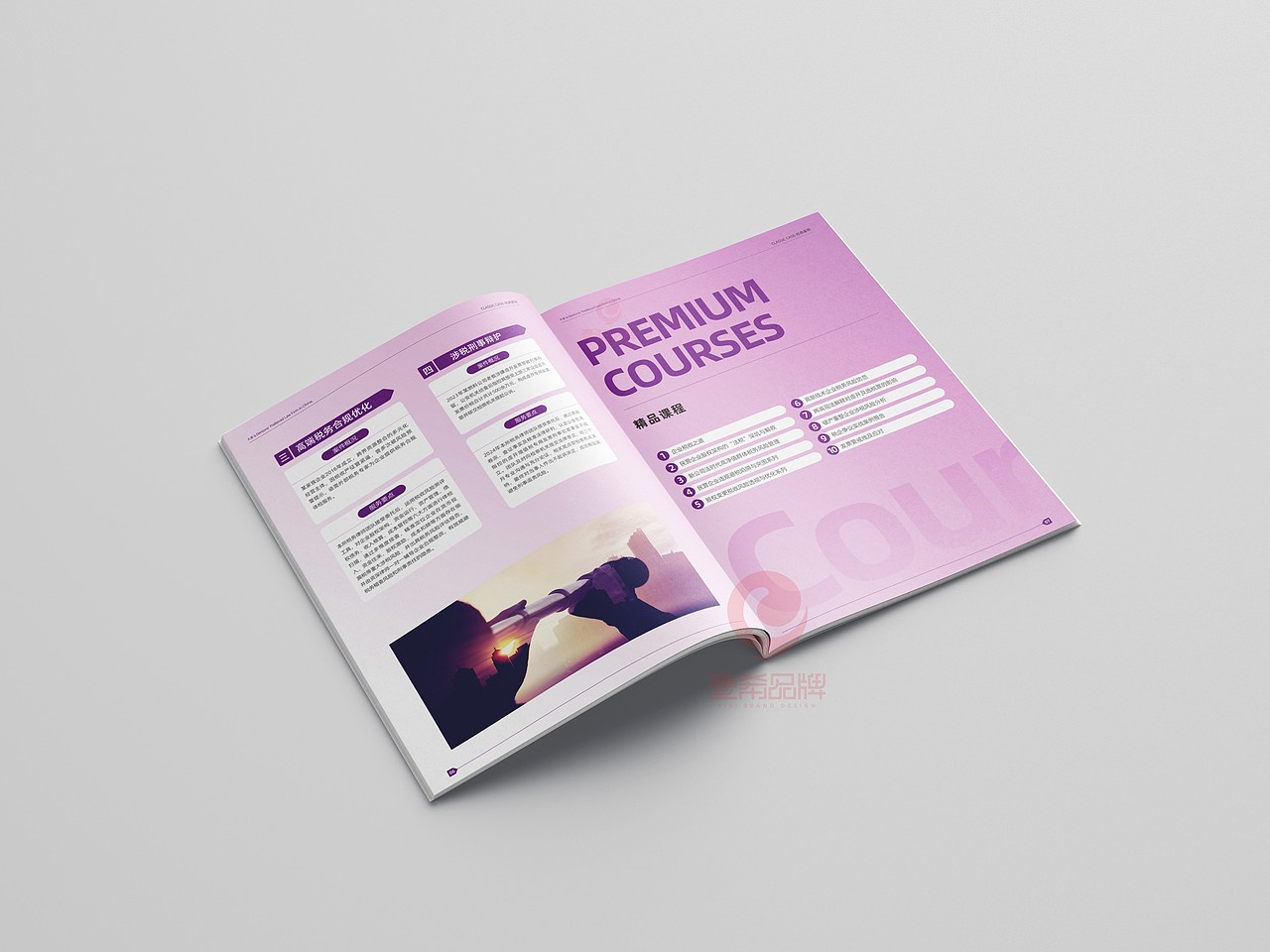 一希品牌设计---税务法律服务画册宣传册设计（图ZMzk2OTk0ODg0） - 书籍/画册 - 站酷设计师一希品牌设计原创素材 - 站酷ZCOOL