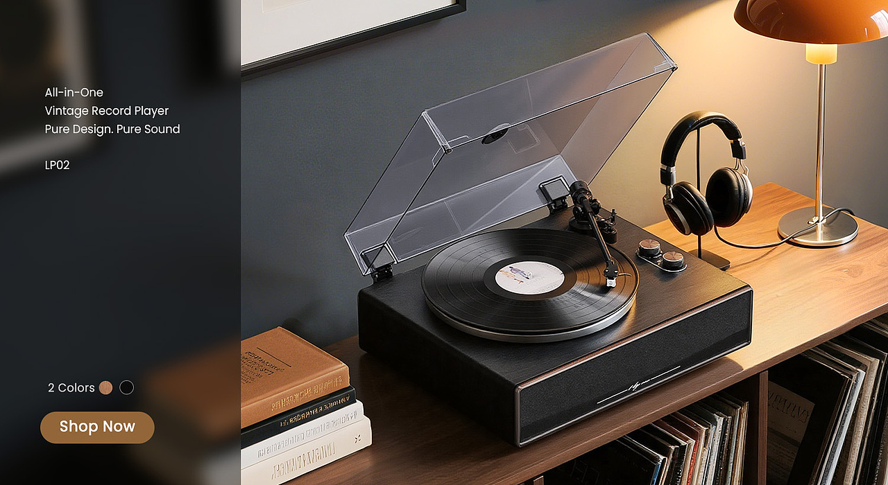 亚马逊留声机店铺+圣诞节主题店铺