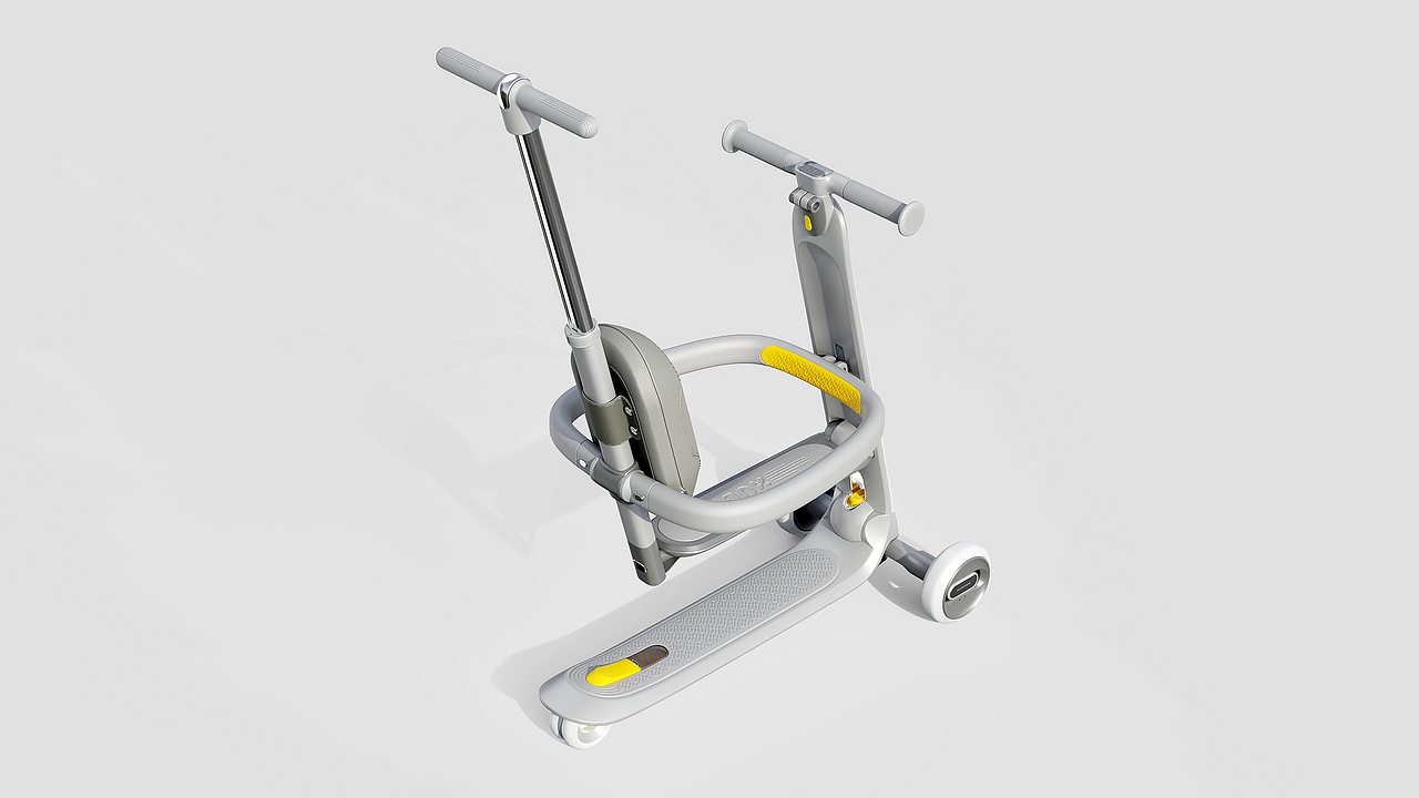 多功能滑板推车—哈士奇设计（图ZMzk3MDA0Njg4） - 玩具 - 站酷设计师广州哈士奇设计原创素材 - 站酷ZCOOL