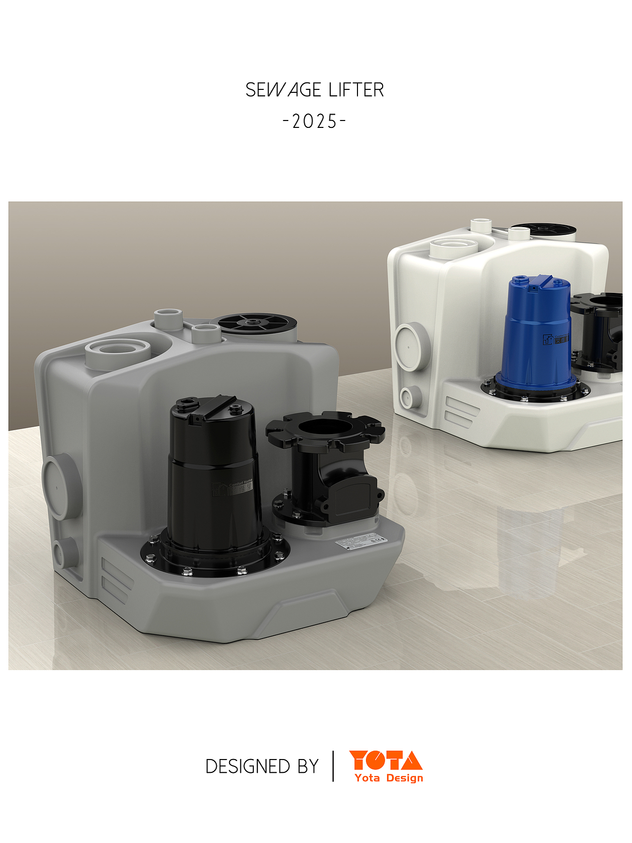 设计案例分享 / 污水提升器（图ZMzk3MDA3MzA0） - 其他工业/产品 - 站酷设计师上海圆塔工业设计原创素材 - 站酷ZCOOL