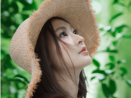 人像写真·绿意