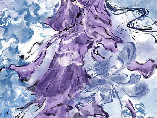 水墨风人物