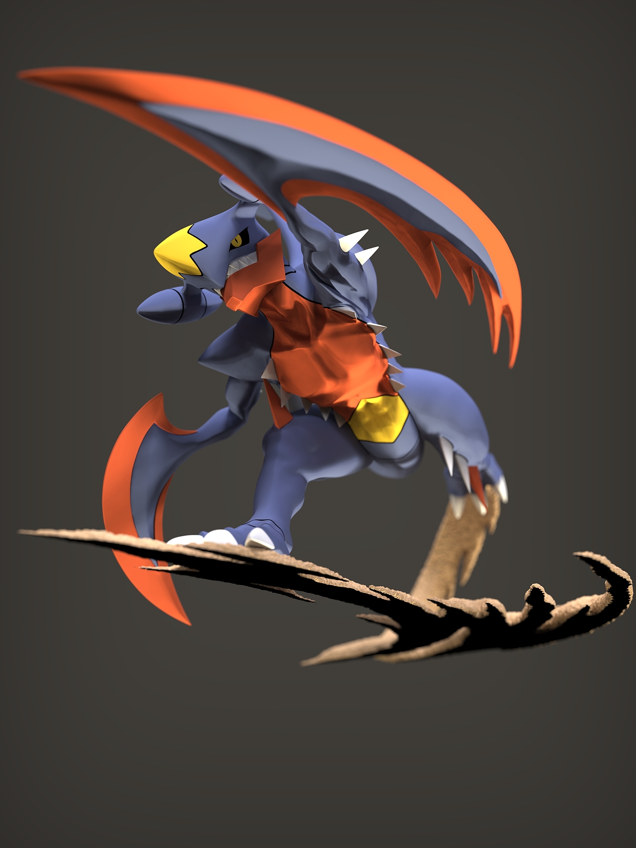 🔥【个人原创|Mega烈咬陆鲨·破风斩】