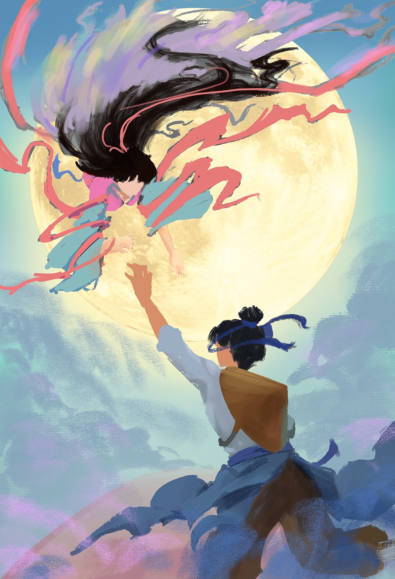 七夕节（图ZMzk3MDE1NDk2） - 创作习作 - 站酷设计师多摩豪a原创素材 - 站酷ZCOOL