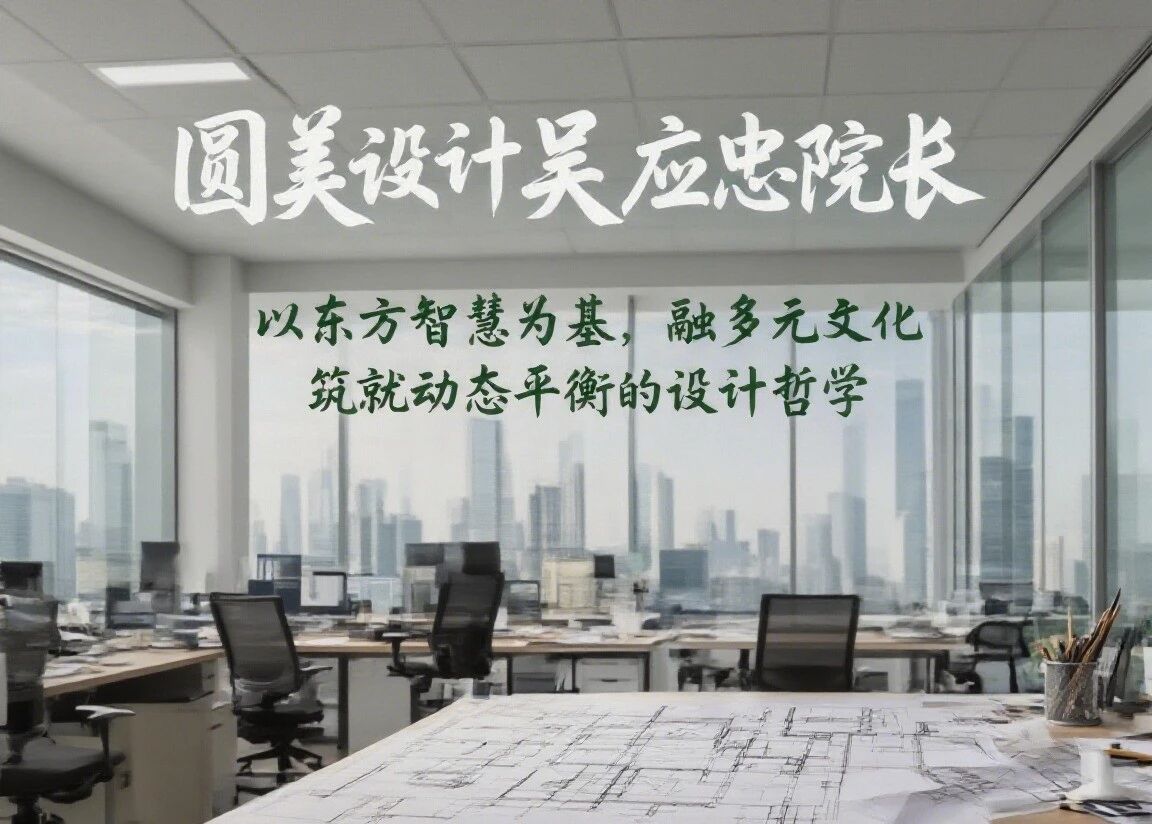 圆美设计吴应忠院长：以东方智慧为基，融多元文化，筑就动态平衡的设计哲学（图ZMTUyMzQwOTI=） - 观点 - 站酷设计师圆美设计吴院长原创素材 - 站酷ZCOOL