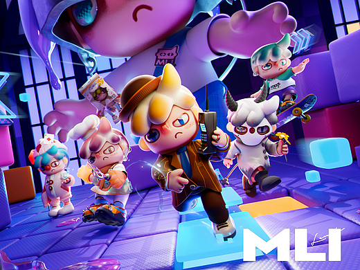 原创潮玩IP【MLI】| IP设计 | 卡通IP
