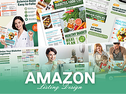厨房用品 食谱-Amazon亚马逊主副图A+设计案例