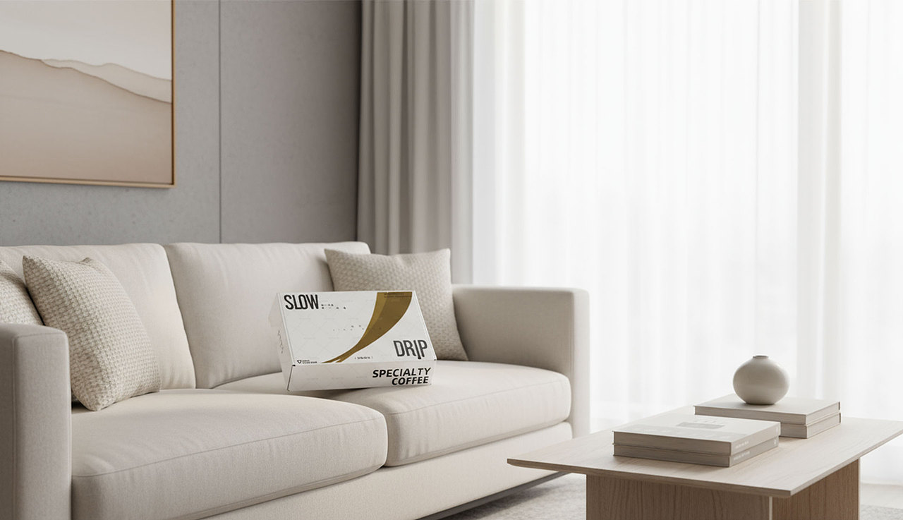 慢滤-咖啡盒包装设计
