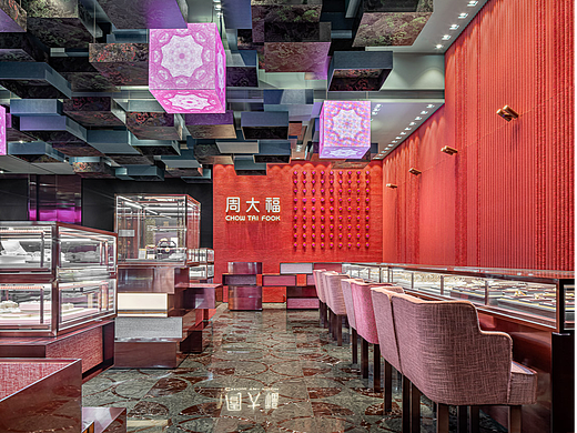 周大福北京丽泽龙湖店|香港壹正企划设计|江南空间摄影