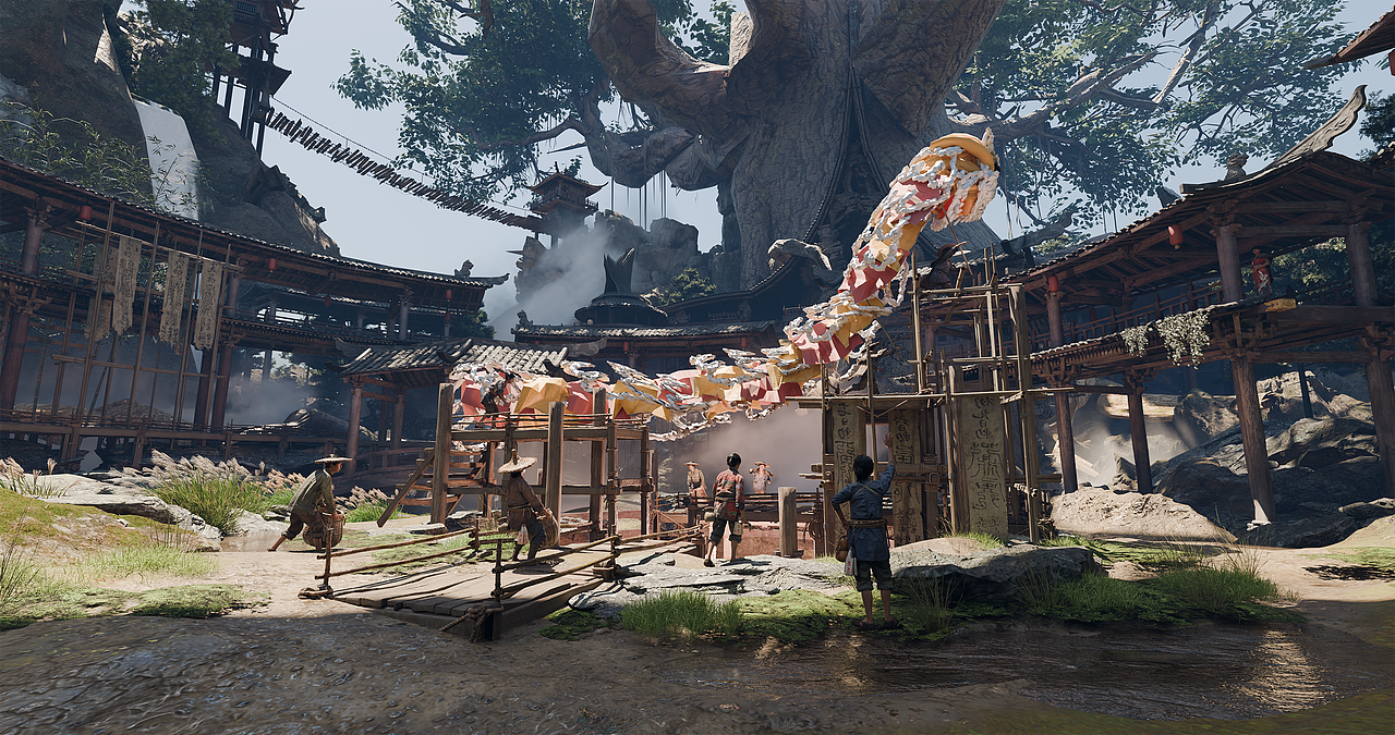 社戏（图ZMzk3MDQwMzQ0） - 概念设定 - 站酷设计师ok岑原创素材 - 站酷ZCOOL