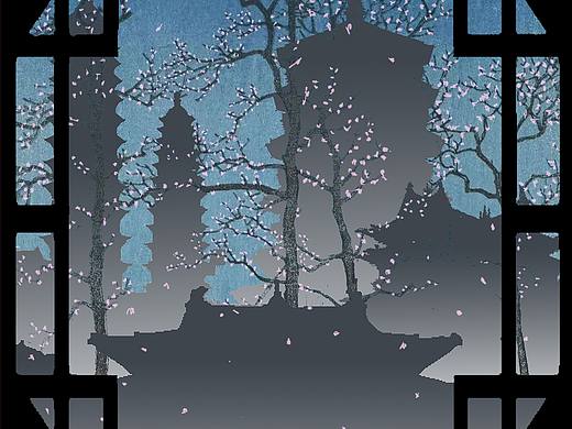 山西文创设计《窗里晋韵,月下风华》