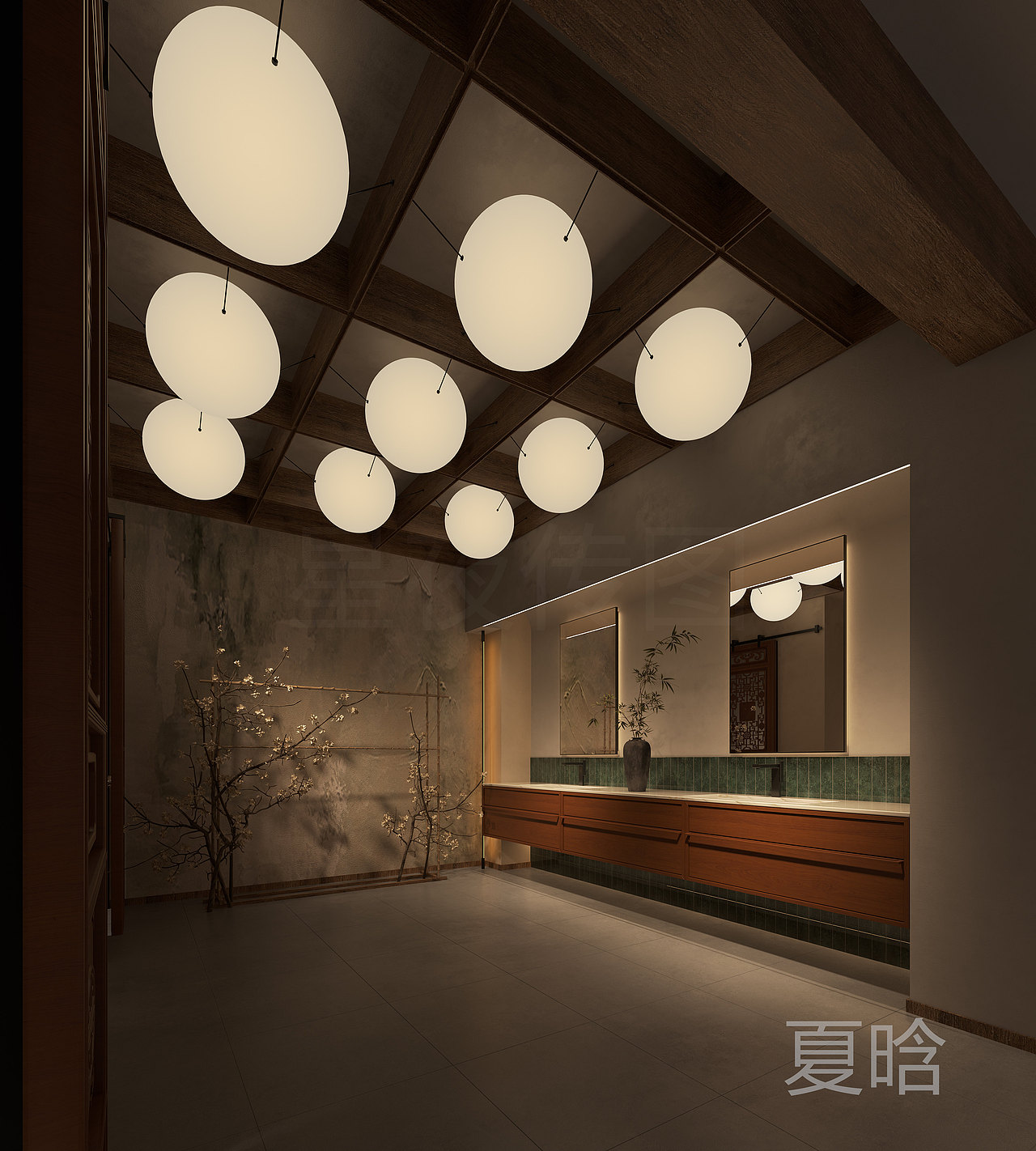 茶楼（图ZMzk3MDQ1MTA0） - 酒店餐饮设计 - 站酷设计师夏晗design原创素材 - 站酷ZCOOL