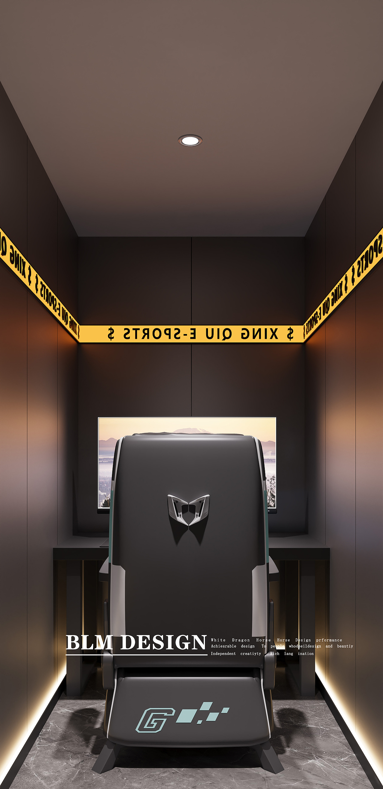 工装网吧设计案例分享（图ZMzk3MDQ4MzAw） - 其他空间 - 站酷设计师Z224869657原创素材 - 站酷ZCOOL