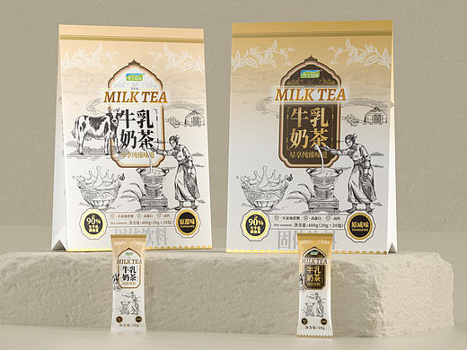 奶茶包装设计 