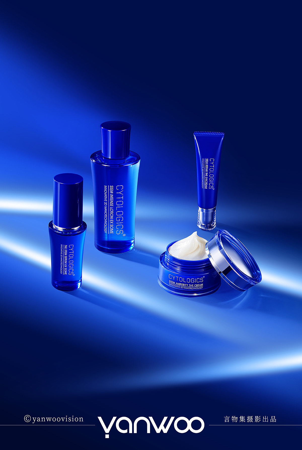 言物集 X cytologics伊胞乐|科技感美妆护肤品产品拍摄（图ZMzk3MDUxMjA0） - 产品摄影 - 站酷设计师YANWOO言物集摄影原创素材 - 站酷ZCOOL