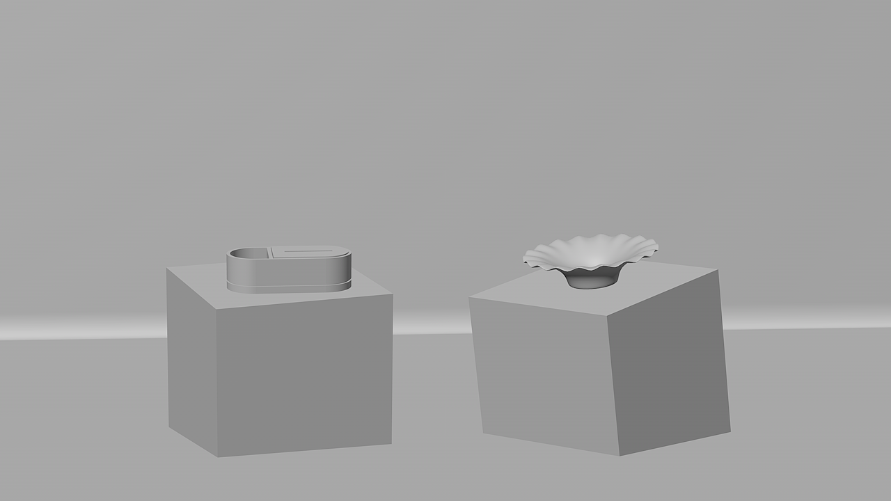 c4d建模以及渲染成品展示