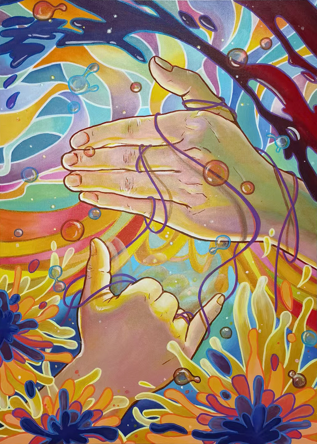 共语星发往宇宙的星球宣传片（图ZMzk3MDcwNzQ4） - 绘画 - 站酷设计师碗碗在认真画画原创素材 - 站酷ZCOOL